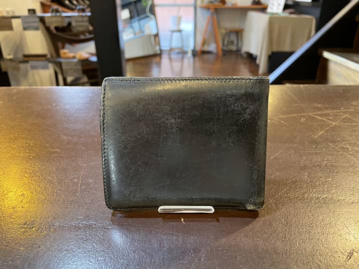 HERMES（エルメス）二つ折り財布　クリーニング＆染め直し | 革小物修理