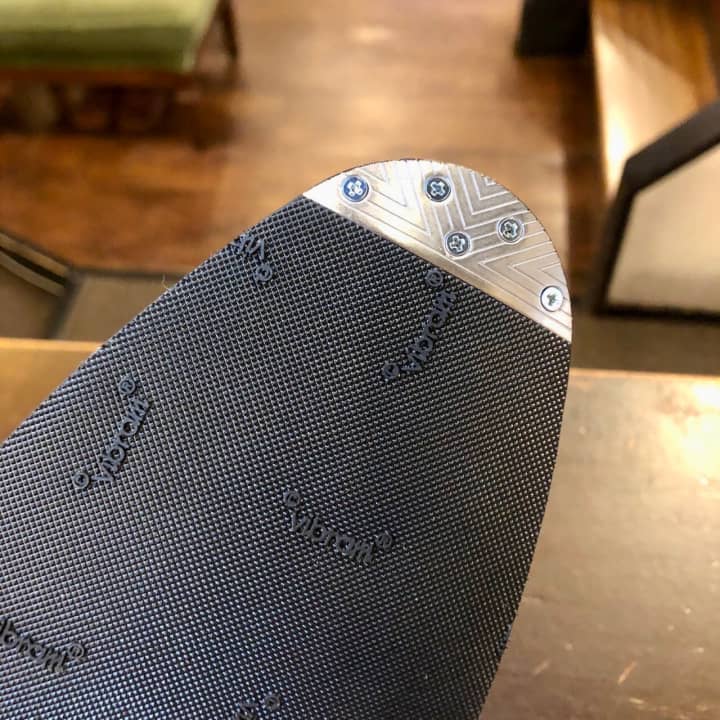 JOHN LOBB（ジョンロブ）　ヴィンテージスティール＆ハーフラバーソール補強＆鏡面磨き | 靴修理