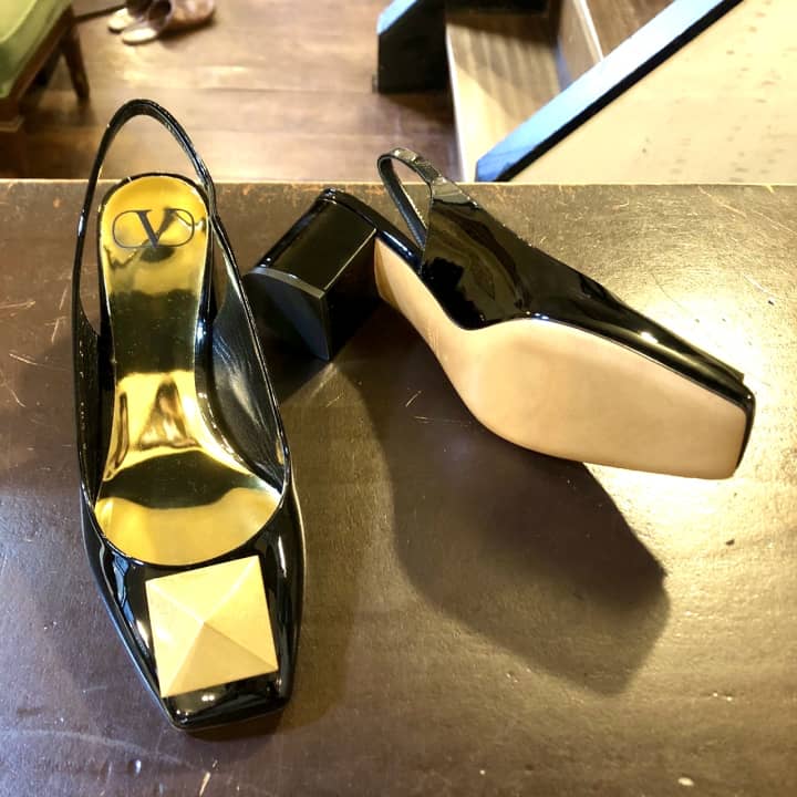 VALENTINO（バレンティノ）ハーフラバーソール補強 | 靴修理