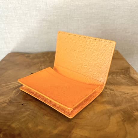【オーダーメイド革小物】本革名刺入れ | シューズと揃える革小物